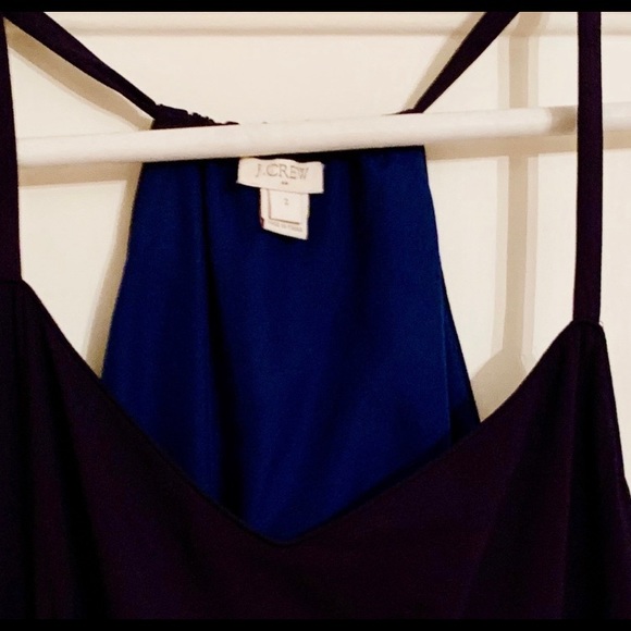 J.Crew navy and white abstract maxi dress - Picture 5 of 6